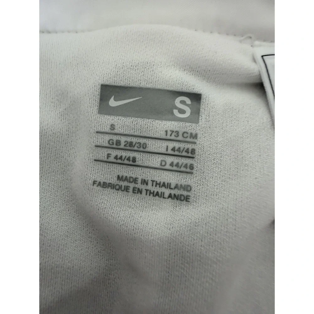 Nike Manchester United Soccer Shorts Men's Size Small White Red Crest